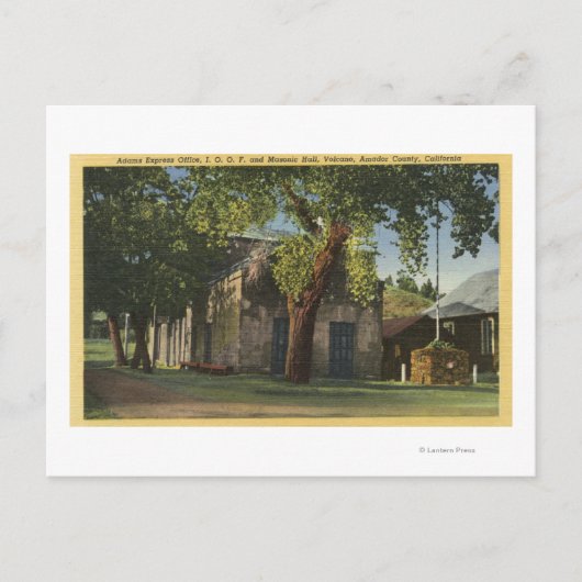 アダムス事務所の表表現示 ポストカード (正面)