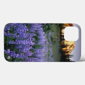 アダムス山と亜高山帯の草原の夕日 Case-Mate iPhoneケース (裏面 (横))