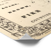 アダムス、ブラウン、パイク郡 ポスター (角)