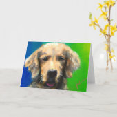 アダムス・ベア カード (黄色い花)