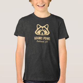 アダムズポイント・アライグマTシャツ トライブレンドＴシャツ