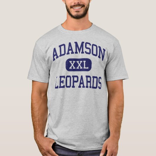 アダムソン-ヒョウ-高等学校-ダラステキサス州 Tシャツ (正面)