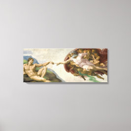 アダム創造 キャンバスプリント