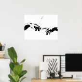 アダム創造 ポスター (ホームオフィス)