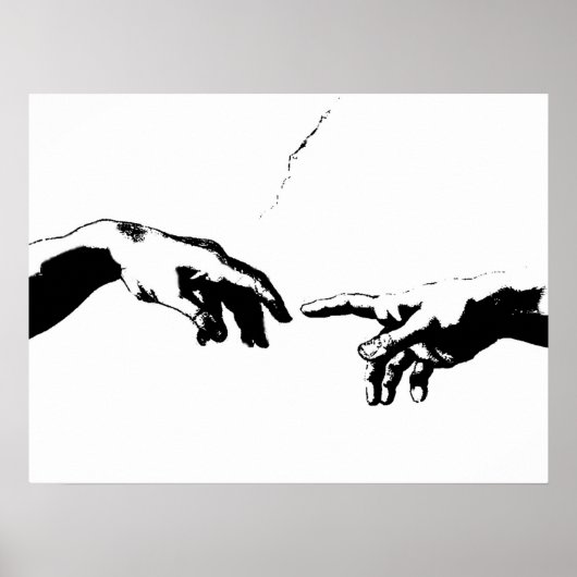 アダム創造 ポスター (正面)