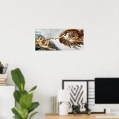 アダム創造 ポスター (ホームオフィス)