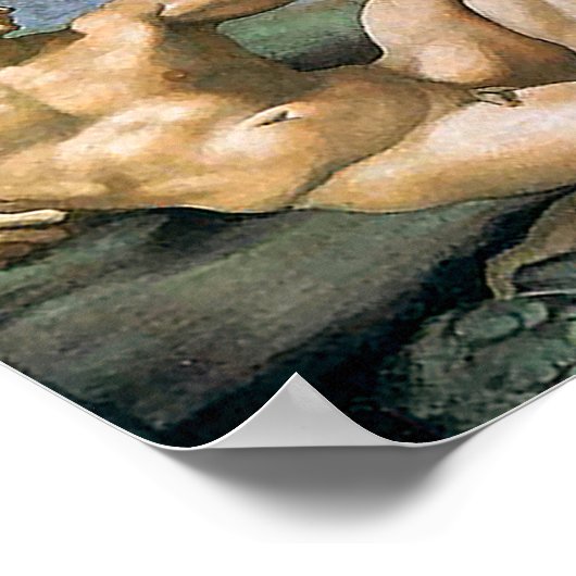 アダム創造 ポスター (角)