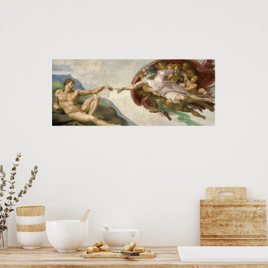 アダム創造 ポスター (キッチン)