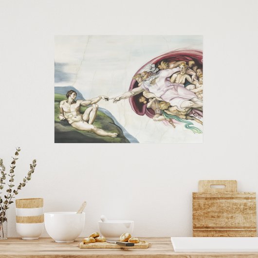 アダム創造 ポスター (キッチン)