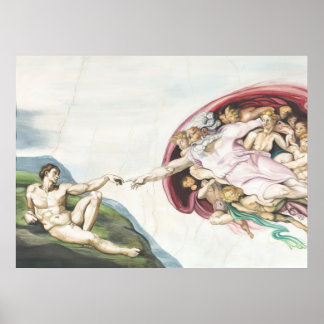 アダム創造 ポスター