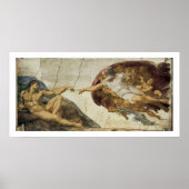 アダム創造 ポスター (正面)