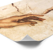 アダム創造 ポスター (角)