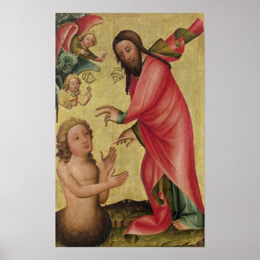 アダム創造 ポスター (正面)