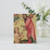 アダム創造 ポストカード (スタンド正面)