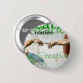 アダム創造 缶バッジ (正面&裏面)