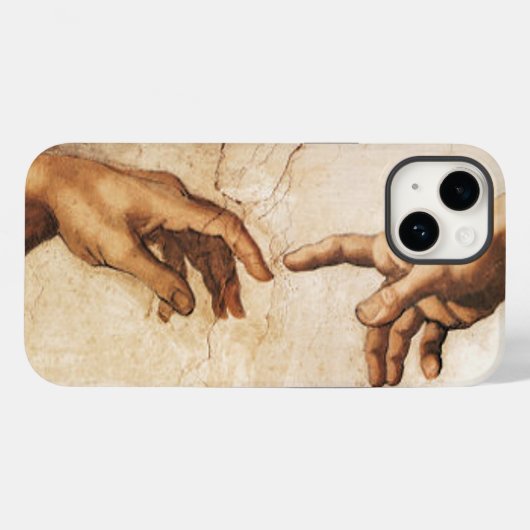 アダム創造 Case-Mate iPhoneケース (裏面 (横))