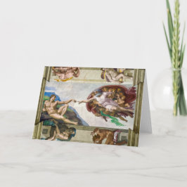 アダム創造 | Michelangelo | カード