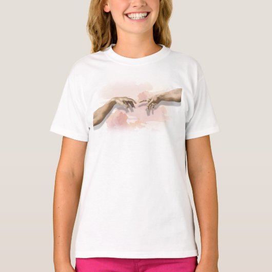 アダム創造 Tシャツ (正面)