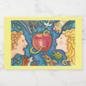 アダム及びイブ用飲食物ラベルシート フードラベル (シングルラベル)