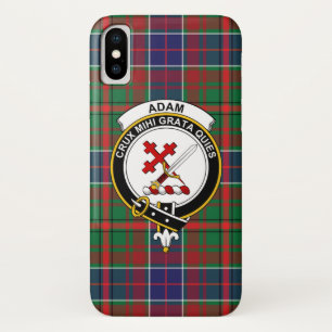 アダム古代スコットランドクランタートランフォンケース iPhone X ケース