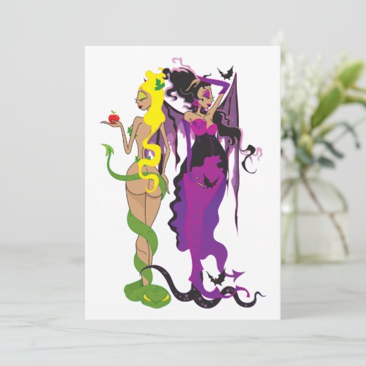 アダム招待状 招待状 (スタンド正面)