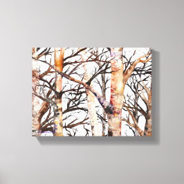 アダム樺の木 キャンバスプリント