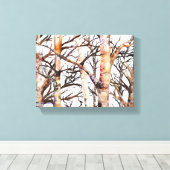 アダム樺の木 キャンバスプリント (インサイチュ (ウッドフロア))