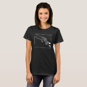 アダム猫の創造1 Tシャツ (正面フル)