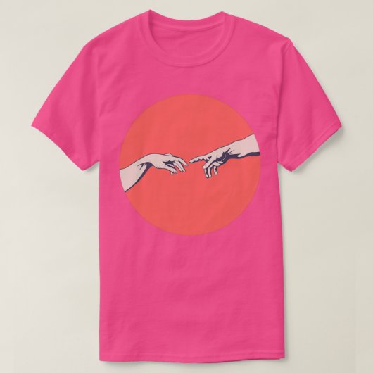 アダム3の創造 Tシャツ (デザイン正面)