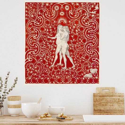 アダム&エバ ポスター (キッチン)