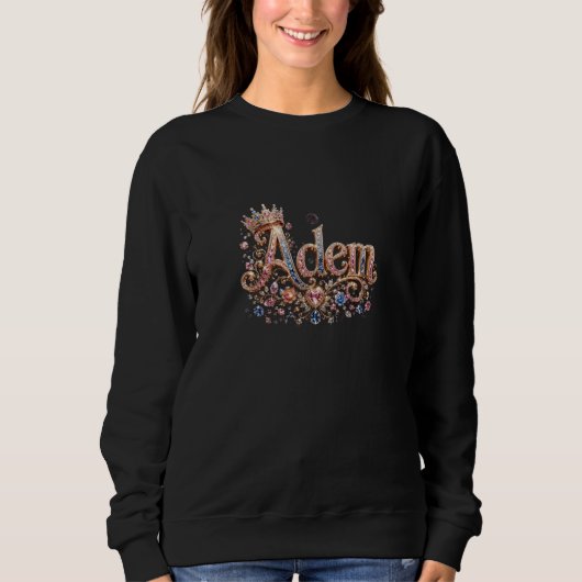 アダム クラウン ブラック Tシャツ (正面)