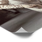 アダム・クラフトの自画像、石造彫刻 ポスター (角)