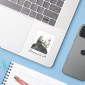 アダム・スミス・プロフィール（署名付き） シール (ノートパソコンとiPhone)
