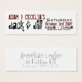 アダム&セチェリアジャック&ジル (正面&裏面)