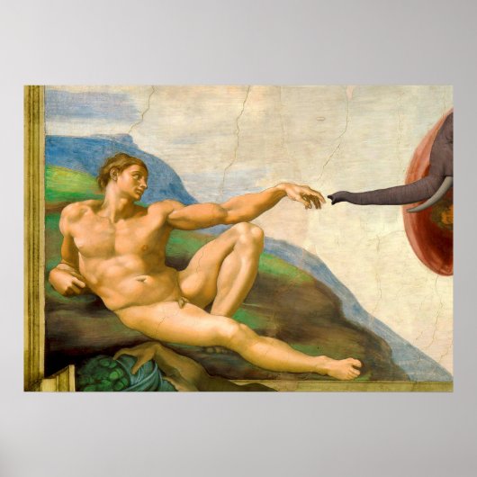 アダム・パロディの創造 ポスター (正面)