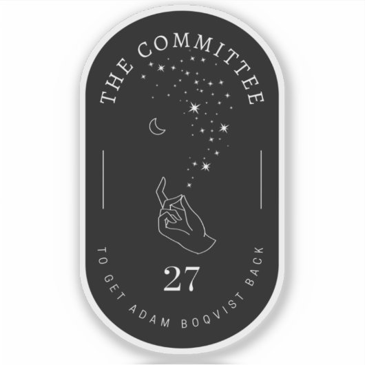 アダム・ボクビストを取り戻すための委員会 シール (正面)