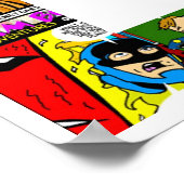 アダム・ボム・デイリー・アドベンチャーズ1周年！ ポスター (角)