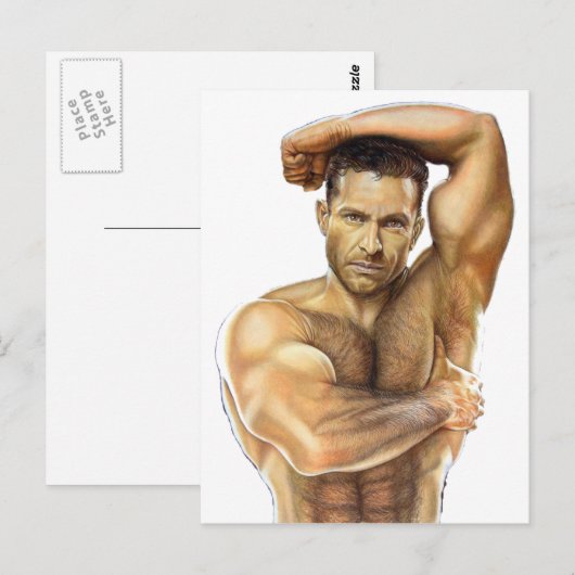 アダム ポストカード (正面/裏面)