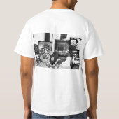 アダム・モイヤーの肖像画 Tシャツ (裏面)