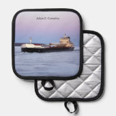 アダム・E・コーネリアスポット保持者 鍋敷き (正面/裏面)