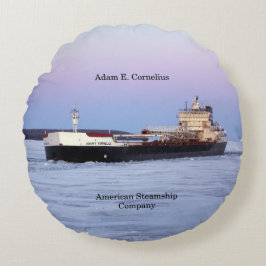 アダム・E・コーネリアス丸い枕 ラウンドクッション