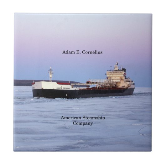 アダム・E・コーネリアス・タイル タイル (正面)