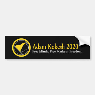 アダムKokesh 2020のバンパーステッカー バンパーステッカー