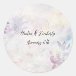 アダラ エレガント カスタマイズ可能 ラウンド ステッカー