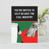 アダルトおもしろいクリスマスホリデーパーティー 招待状 (スタンド正面)