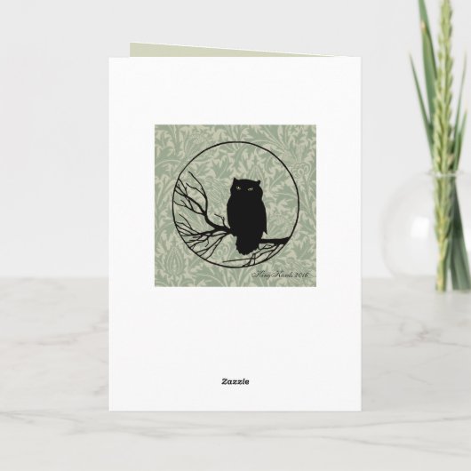 アダルトおもしろいドリアン・グレイ・ハロウィーン誕生日カスタム カード (裏面)