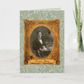 アダルトおもしろいドリアン・グレイ・ハロウィーン誕生日カスタム カード (正面)