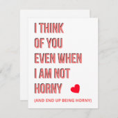 アダルトおもしろいバいけなレンティヌカード&ギフト シーズンカード (正面/裏面)