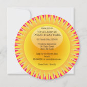 アダルトカクテル、サンサマートロピカルプールパーティー 招待状 (裏面)