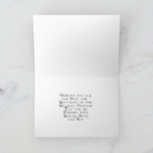 アダルトカラーリングクリスマスカード シーズンカード (内部)